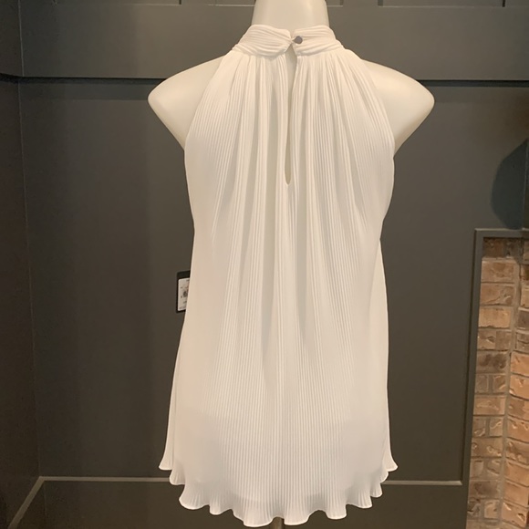 NWT- Rachel Roy Collection Contemporary Pleated Halter top - Picture 7 of 9